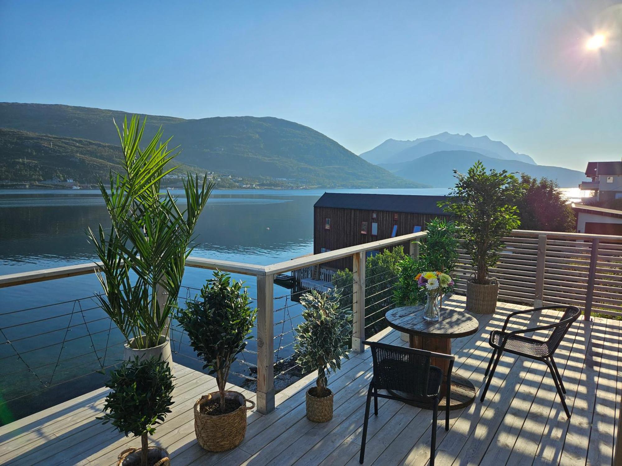 Kaldfjord Sea House Villa Tromso Exterior photo
