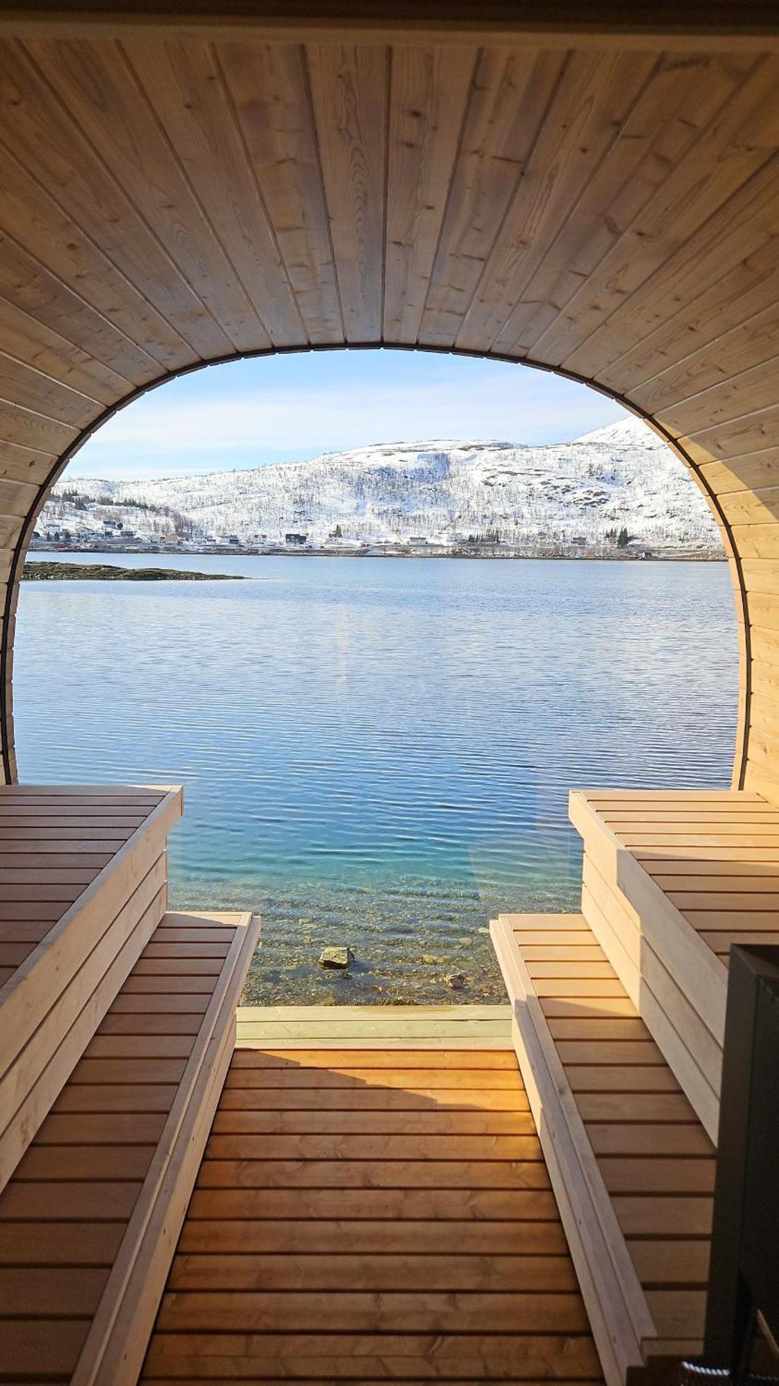 Kaldfjord Sea House Villa Tromso Exterior photo