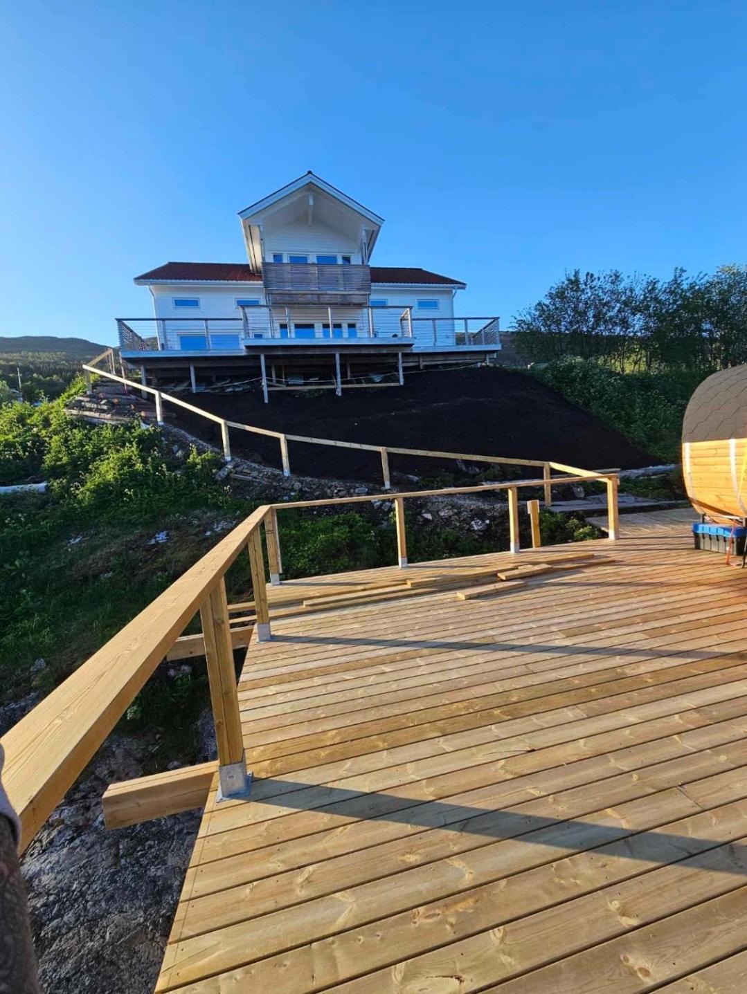 Kaldfjord Sea House Villa Tromso Exterior photo