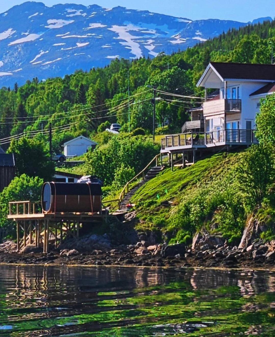 Kaldfjord Sea House Villa Tromso Exterior photo