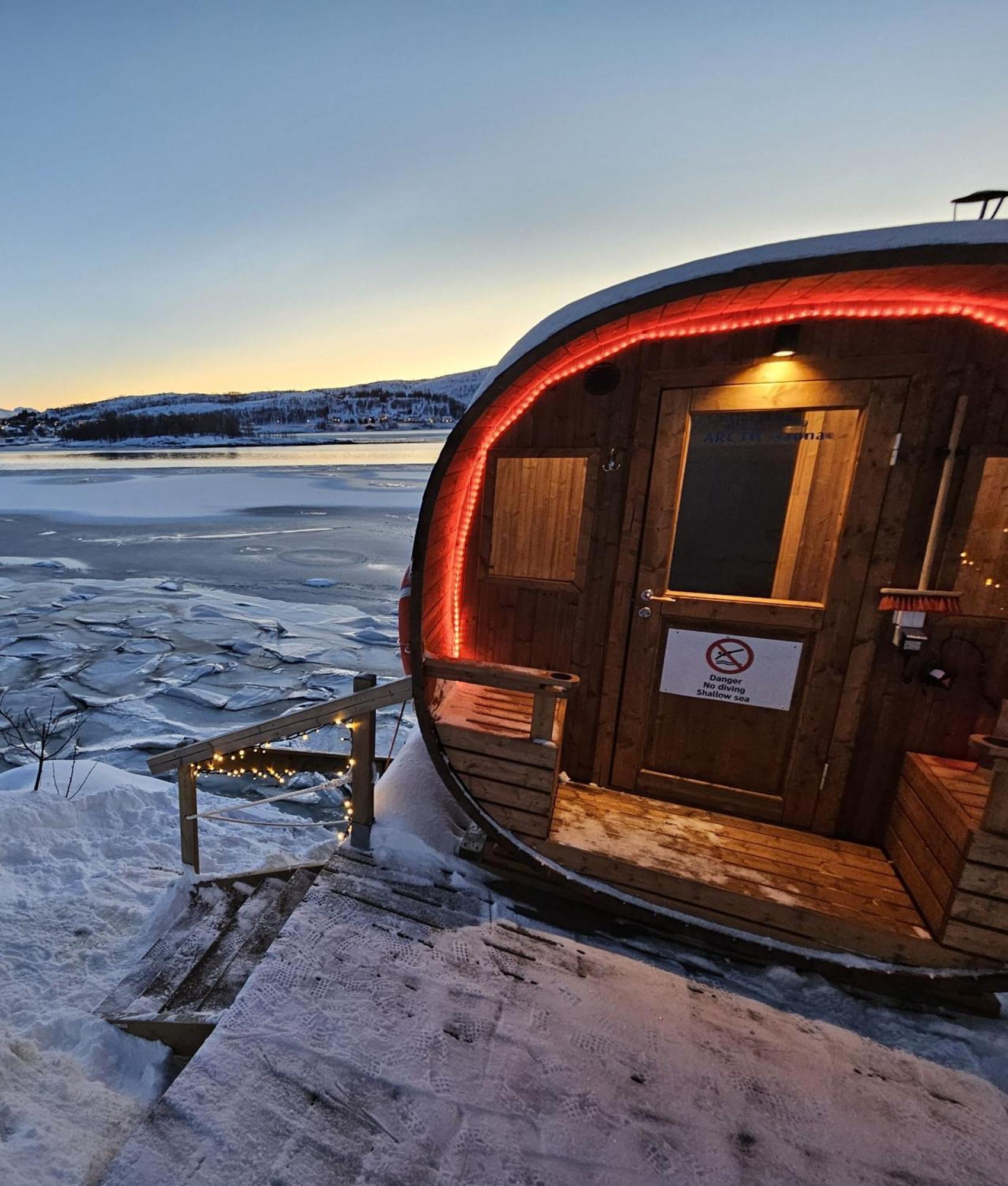 Kaldfjord Sea House Villa Tromso Exterior photo